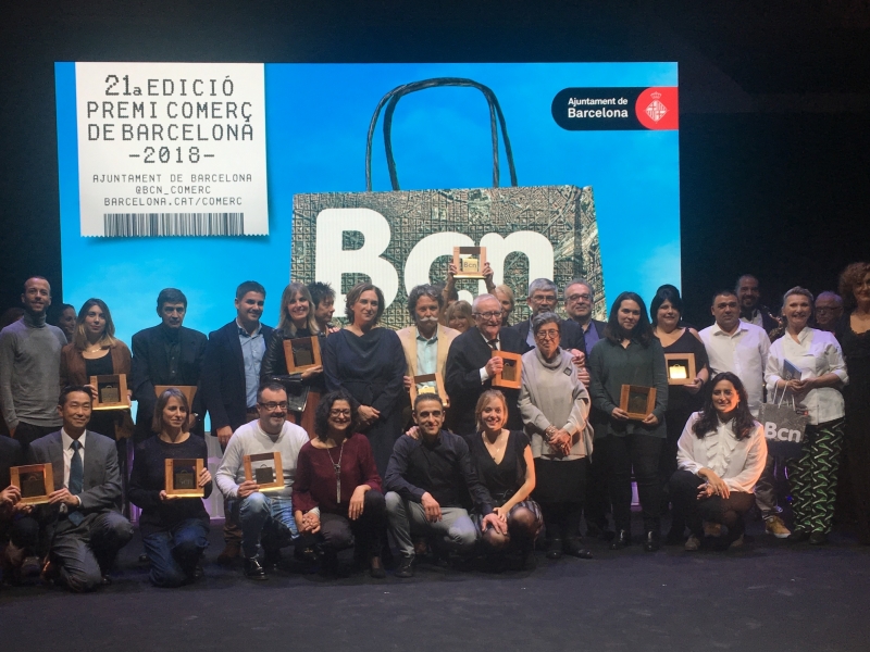 El Colmado Múrria es galardonado en los Premios Barcelona Comerç (1)