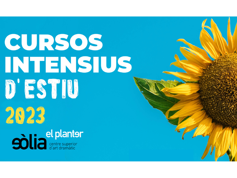 Apunta't als Cursos intensius d’estiu El Planter 2023 d'Eòlia!